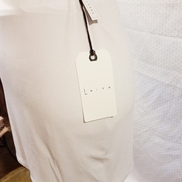 NWT  Leith white bodycon mini skirt !!! - Picture 5 of 8